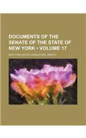 Documents of the Senate of the State of New York (Volume 17 )