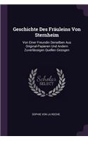 Geschichte Des Fräuleins Von Sternheim