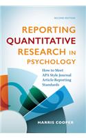 Reporting Quantitative Research in Psychology