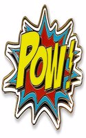 Enamel Pin Pow!