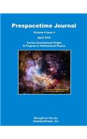 Prespacetime Journal Volume 6 Issue 4