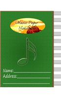 Music Paper Notebook