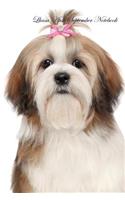 Lhasa Apso September Notebook Lhasa Apso Record, Log, Diary, Special Memories, To Do List, Academic Notepad, Scrapbook & More