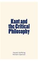 Kant and the Critical Philosophy