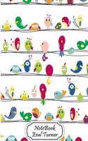 Notebook Journal Dot-Grid, Graph, Lined, Blank No Lined: Birds: Small Pocket Notebook Journal Diary, 120 Pages, 5.5- X 8.5- (Blank Notebook Journal)