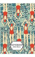 Lady Pattern Notebook: Pocket Notebook / Journal / Diary