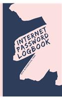 Internet Password Logbook with Alphabetical Tabs