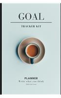 Goal tracker kit planner