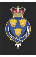 Hendrick: Hendrick Coat of Arms and Family Crest Notebook Journal (6 x 9 - 100 pages)
