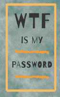 WTF is my password notebook