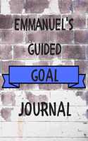 Emmanuel's 2020 Goal Book: 2020 New Year Planner Guided Goal Journal Gift for Emmanuel / Notebook / Diary / Unique Greeting Card Alternative
