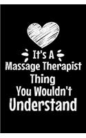 It's A Massage Therapist Thing You Wouldn't Understand