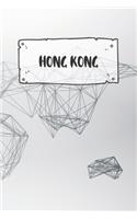 Hong Kong: Ruled Travel Diary Notebook or Journey Journal - Lined Trip Pocketbook for Men and Women with Lines