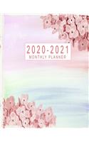 2020-2021 Monthly Planner: 2020-2021 Two Year Planner Monthly Jan 2020 - Dec 2021 2 Year Monthly Planner Calendar Schedule Organizer January 2020 to December 2021 (24 Months) 