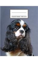Composition Notebook - Bullet Journal: Cavalier King Charles Spaniel - 109 pages 8.5"x11" - Dotted Journal - Grid Notebook - Gift For Kids Teenager Adult Teacher Student - Journal - Dog L