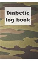 Diabetic Log Book: Blood sugar notebook, journal record, diabetic organiser, Glucose Tracker