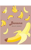 banana (bullet journal): banana (bullet journal); 8"x10" 150 pages