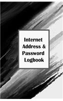 Internet Address & Password Logbook: For Artis, Extra Size (5.5 x 8.5) inches, 110 pages