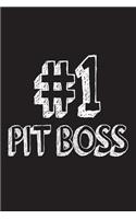 #1 Pit Boss: Best Casino Floor Manager Ever Appreciation Gift Notebook