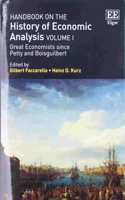 Handbook on the History of Economic Analysis Volume I