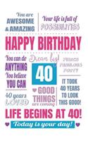 Life Begins at 40