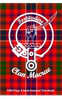 Clan MacRae 100 Page Lined Journal/Notebook