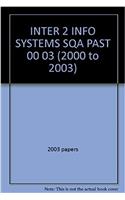 SQA Past Papers in Intermediate 2 Information Systems