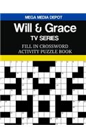 Will & Grace TV Series Fill In Crossword Activity Puzzle Book