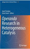 Operando Research in Heterogeneous Catalysis