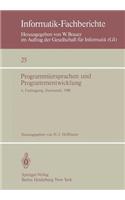 Programmiersprachen Und Programmentwicklung