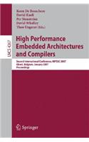 High Performance Embedded Architectures and Compilers