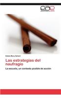 Las Estrategias del Naufragio: (Spanish)