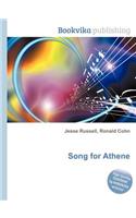 Song for Athene