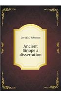 Ancient Sinope a dissertation: (English)
