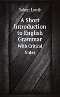 Short Introduction to English Grammar