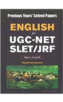 English for UGC-NET/SLET/JRF Objective Type Questions Previous Years Solved Papers