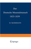 Der Deutsche Musenalmanach 1833-1839