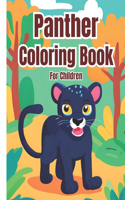 Panther Coloring Book For Children
