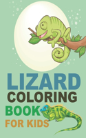 Lizard Coloring Book For Kids