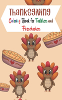 Thanksgiving Coloring Book for Toddlers and Preschoolers