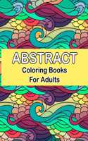 Abstract coloring books for adults