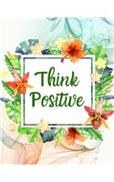 Positive Thoughts Notebook