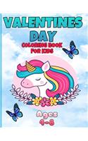 valentines day coloring book for kids ages 4-8