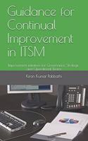 Guidance for Continual Improvement in ITSM