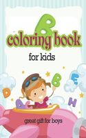 Coloring book for kids great gift for boys