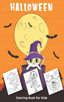 Halloween Coloring Book For Kids