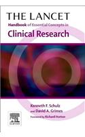 The Lancet Handbook of Essential Concepts in Clinical Research, International Edition