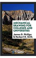 Mechanical drawing for colleges and universities