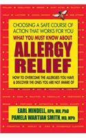 What You Must Know about Allergy Relief