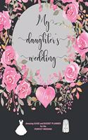 My daughter's wedding: Guide and Budget Wedding Planner with Worksheets and many Checklists - These well thought-out templates will make planning easier for you!